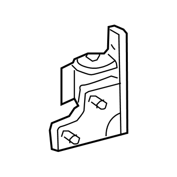 Mercedes-Benz GLC63 AMG S E Performance Door Hinge - 254-730-18-02