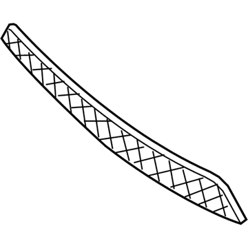 Mercedes-Benz GLE300d Grille - 166-885-78-22