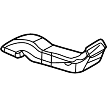 Mercedes-Benz G55 AMG Air Duct - 463-831-69-45