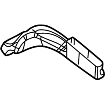 Mercedes-Benz G55 AMG Air Duct - 463-831-67-45