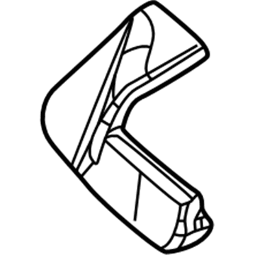 Mercedes-Benz G55 AMG Air Duct - 463-831-68-45