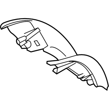 Mercedes-Benz Wheel Cover - 217-464-00-13-64-2A17