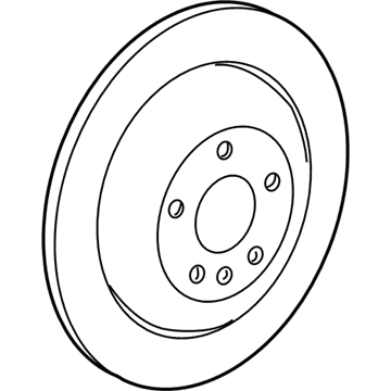 Mercedes-Benz ML320 Brake Rotor - 164-423-12-12-90