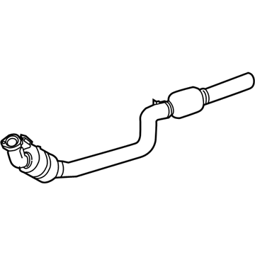Mercedes-Benz SL450 Exhaust Pipe - 231-490-22-00