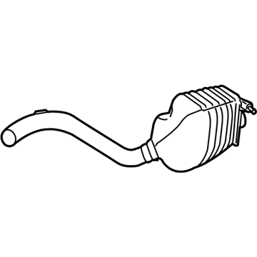 Mercedes-Benz SL450 Exhaust Pipe - 231-490-18-00