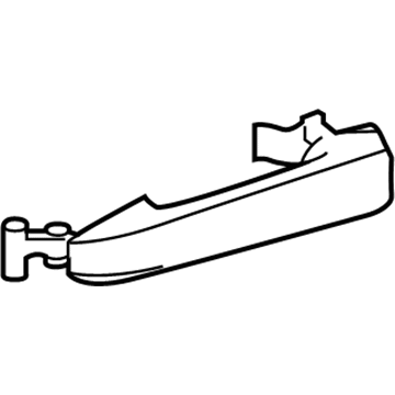 Mercedes-Benz Sprinter 3500 Exterior Door Handle - 906-760-01-70