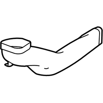 Mercedes-Benz R350 Air Duct - 251-831-00-45