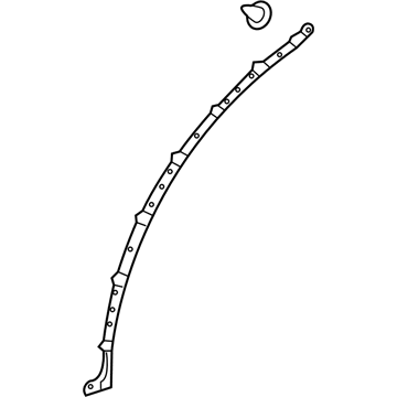 Mercedes-Benz E53 AMG Door Seal - 213-730-03-02