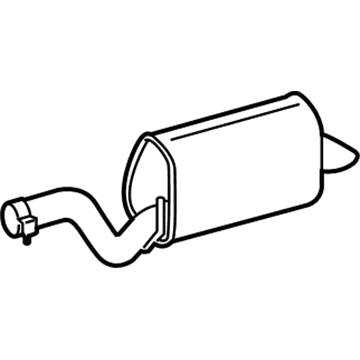 Mercedes-Benz Metris Muffler - 447-490-24-00