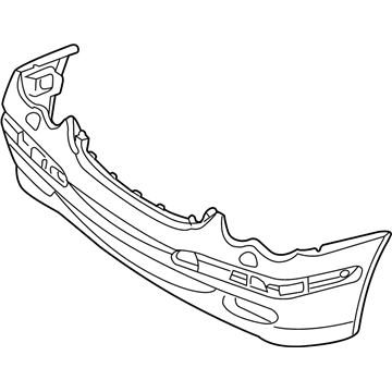 Mercedes-Benz CLK500 Bumper Cover - 209-885-36-25