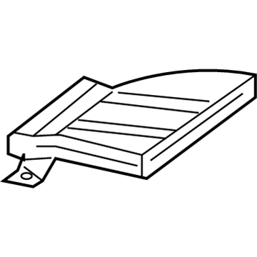 Mercedes-Benz B250e Air Duct - 242-831-04-46