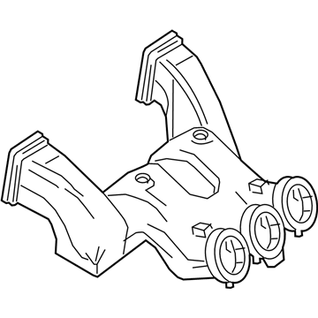 Mercedes-Benz B250e Air Duct - 246-831-05-00
