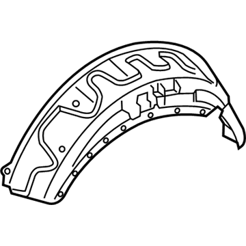 Mercedes-Benz E53 AMG Wheelhouse - 238-630-91-01