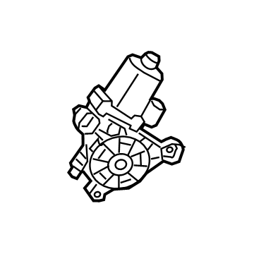 Mercedes-Benz CLE53 AMG Window Motor - 463-906-25-01-64