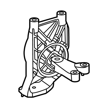 Mercedes-Benz EQE SUV AMG Axle Beam Mount - 296-333-03-00
