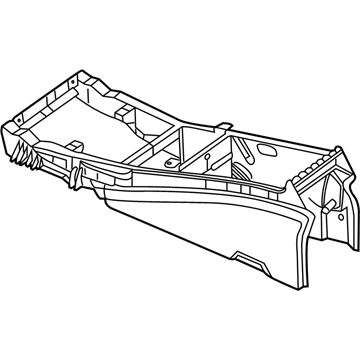 Mercedes-Benz CLK63 AMG Center Console - 209-680-60-50-8J41