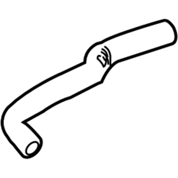 Mercedes-Benz Crankcase Breather Hose - 272-142-10-83-64