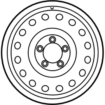 Mercedes-Benz Spare Wheel - 164-400-01-02