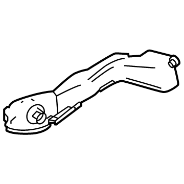 Mercedes-Benz AMG GT Black Series Air Duct - 197-830-08-23