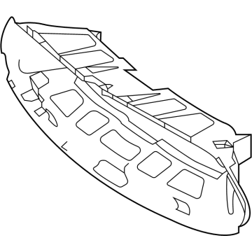 Mercedes-Benz AMG GT 43 Air Duct - 290-885-99-00