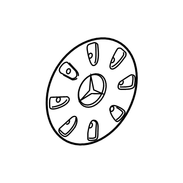 Mercedes-Benz Wheel Cover - 447-401-16-00-9B51