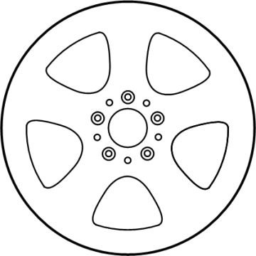 Mercedes-Benz Metris Alloy Wheels - 447-401-48-00-7X45