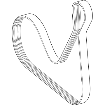 Mercedes-Benz SL43 AMG Drive Belt - 139-993-04-00