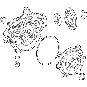 Mercedes-Benz C63 AMG S E Performance Differential - 206-330-41-02