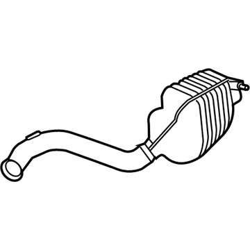 Mercedes-Benz SL63 AMG Exhaust Pipe - 231-490-09-19