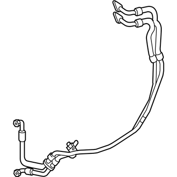 Mercedes-Benz CLS55 AMG Transmission Oil Cooler Hose - 211-500-02-75