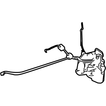 Mercedes-Benz CLS500 Door Latch Assembly - 219-720-01-35