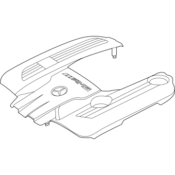 Mercedes-Benz S63 AMG E Performance Engine Cover - 177-010-80-10