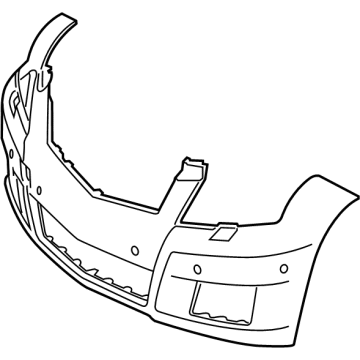 Mercedes-Benz GLK350 Bumper Cover - 204-885-14-25-9999