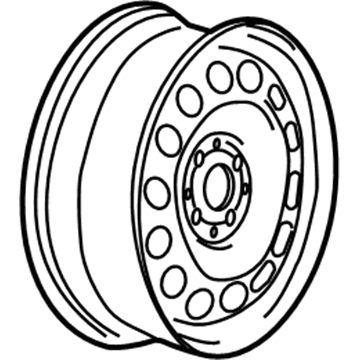 Mercedes-Benz Spare Wheel - 221-400-02-02