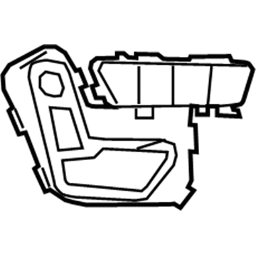 Mercedes-Benz B250e Seat Switch - 246-905-69-03