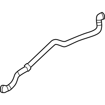 Mercedes-Benz GLE550e Cooling Hose - 166-500-28-00