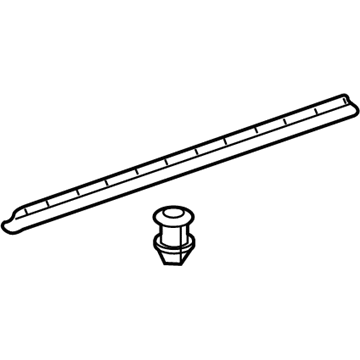 Mercedes-Benz ML320 Door Seal - 164-690-50-62