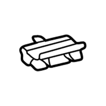 Mercedes-Benz 009-988-64-78 Rocker Molding Clip 009-988-64-78 Mercedes-Benz Rocker Molding Clip Illustration 1 of 1