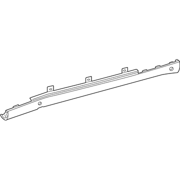 215-698-01-54-9999 Mercedes-Benz Rocker Molding Illustration 1 of 1
