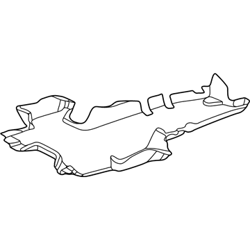 Mercedes-Benz 210-520-22-23-64 Rear Deflector Mercedes-Benz 210-520-22-23-64 Rear Deflector