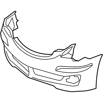 Mercedes-Benz R320 Bumper Cover - 251-885-06-25-9999