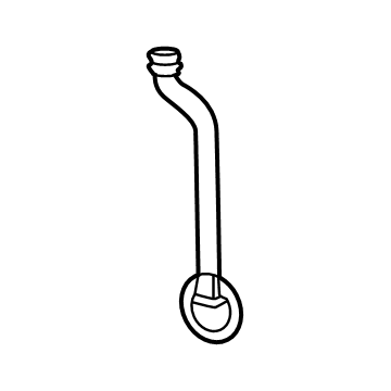 Mercedes-Benz SL43 AMG A/C Hose - 232-832-06-00
