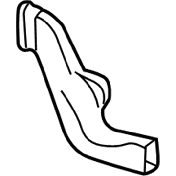 Mercedes-Benz CL55 AMG Air Duct - 220-831-13-46