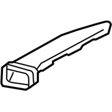 Mercedes-Benz CL55 AMG Air Duct - 220-831-16-46