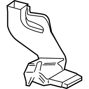 Mercedes-Benz CL55 AMG Air Duct - 220-831-09-46