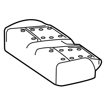 Mercedes-Benz Sprinter 3500XD Seat Cushion - 907-924-00-00