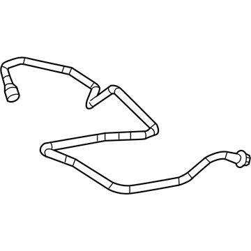 Mercedes-Benz ML350 Brake Booster Vacuum Hose - 164-430-00-00