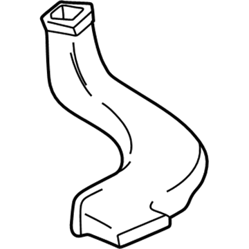 Mercedes-Benz E420 Air Duct - 210-831-01-46