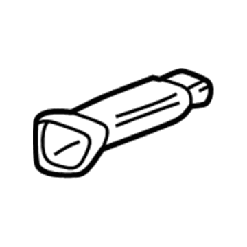 Mercedes-Benz E420 Air Duct - 210-831-37-46