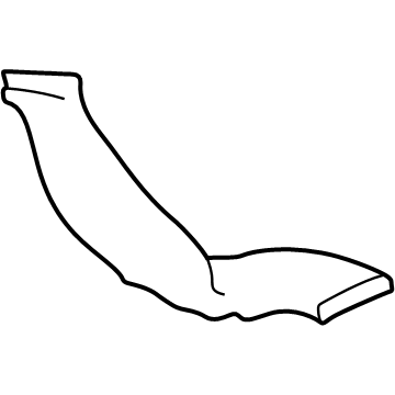 Mercedes-Benz E420 Air Duct - 210-831-02-46
